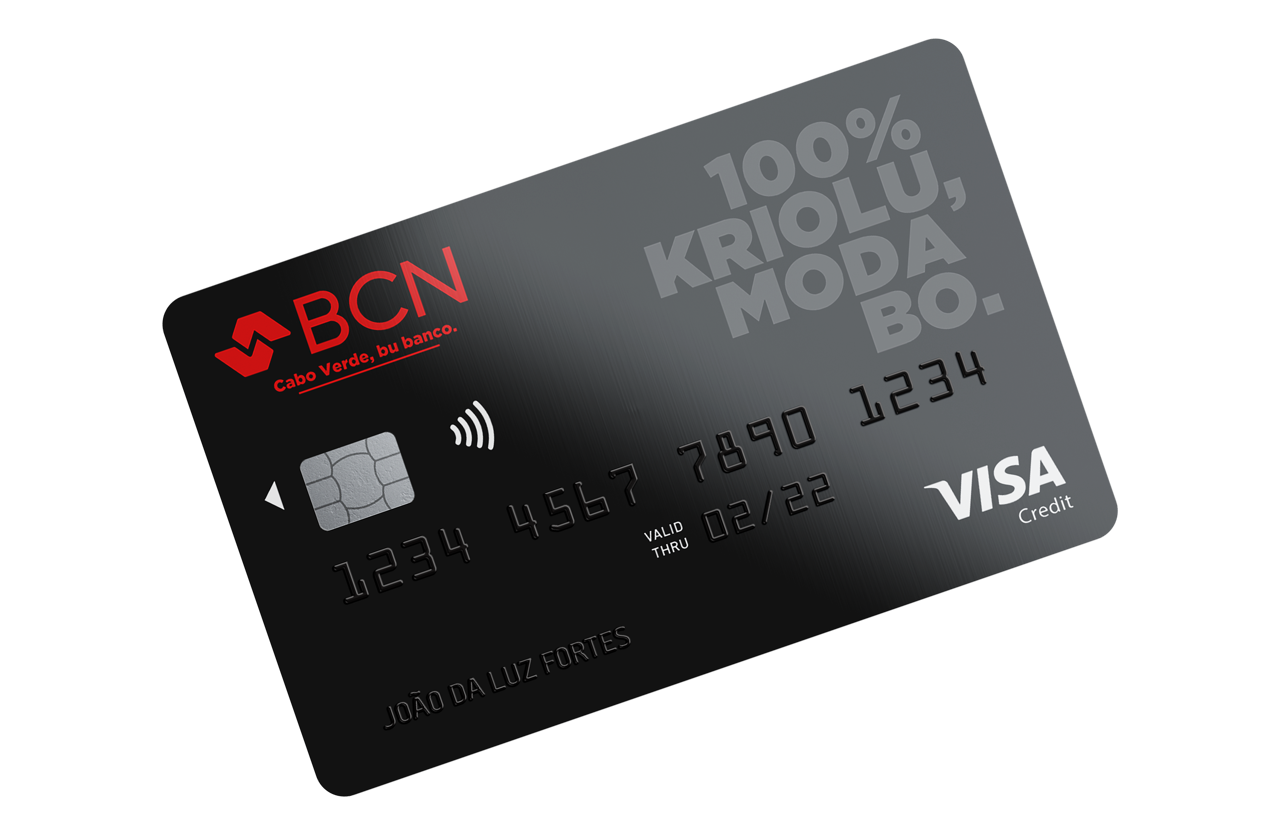 Cartão de Crédito BCN 100% Kriolu